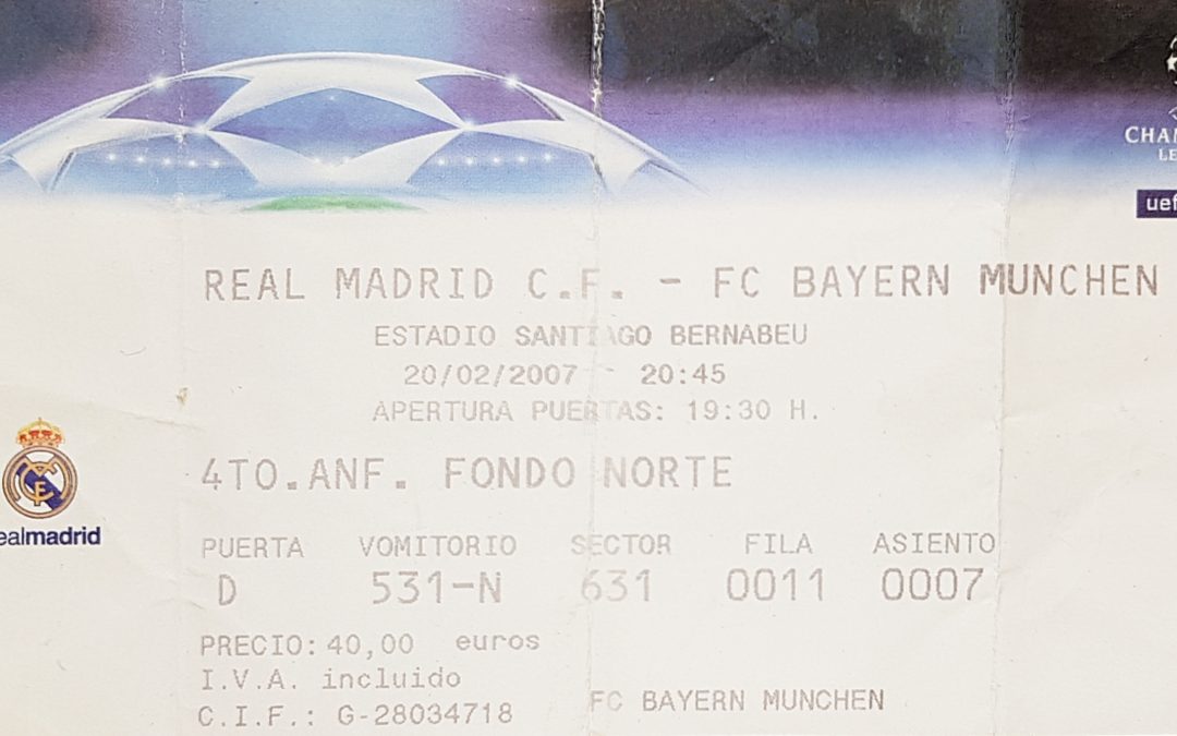 20.02.2007 Champions-League Auswärtsfahrt zu Real Madrid